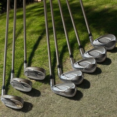 Adams IDEA a12OS Golf Club HYBRID Iron Set 4H 5H 6H 7 8 9 PW SW Womens Ladies RH