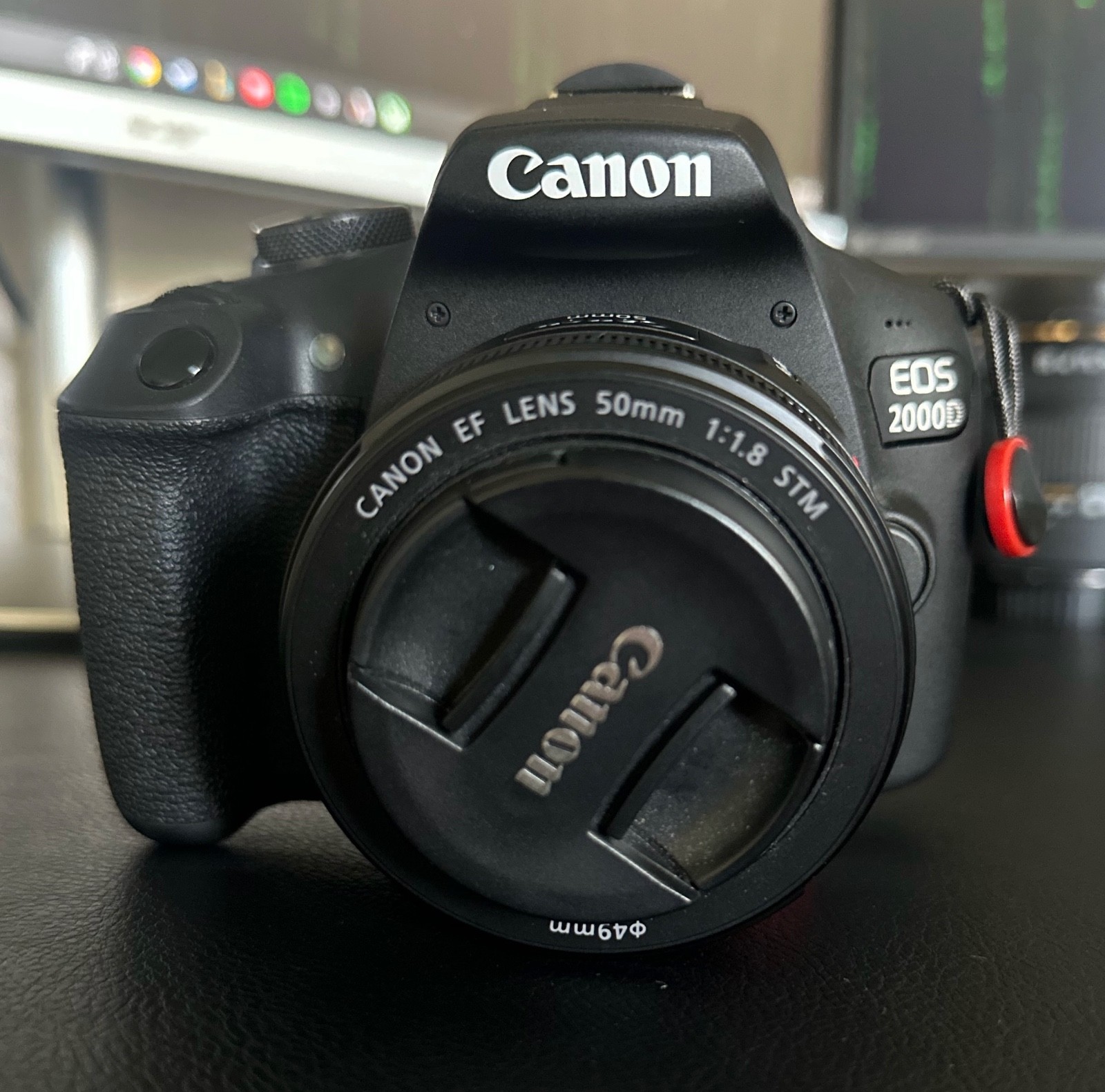 Canon EOS 2000D 24.1 MP Digital Camera EF 50mm f/1.8 STM SIGMA 17-50mm F2.8 Lens