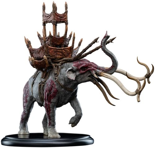 WETA Workshop Polystone - The Lord of the Rings Trilogy - Mumak in Battle Miniat