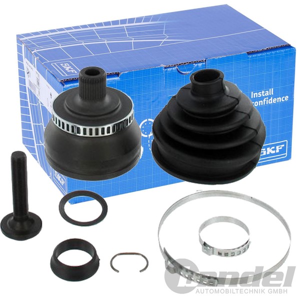 SKF Antriebswellengelenk Radseitig FüR Vorne Audi A4 Skoda VW Passat 1.9TDI-image