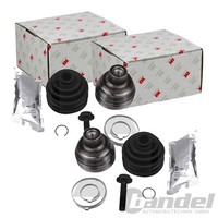 2X NK Antriebswellengelenk Satz Radseitig Hinten Li+Re Passend FüR Audi A4 A5 A6