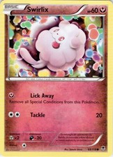 Swirlix 68/119 Common Phantom Forces Pokemon Near Mint
