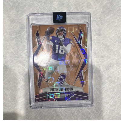 Panini Phoenix Justin Jefferson Minnesota Vikings Serial Numbered #135 2025