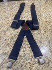 Carhartt Men's Standard Utility Suspender, Navy, One Size Preowned Cpix