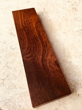 NEW Mahogany (DARK TONE HEART WOOD) Blank Craft Hobby DIY 193 x 50 x 17  mm