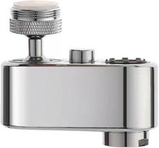 Splash Protector 1080 Universal Rotation Female Faucet Aerator with Up Chrome