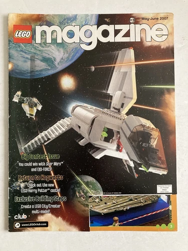 LEGO Magazine May-June 2007 (Label Clipped) Star Wars