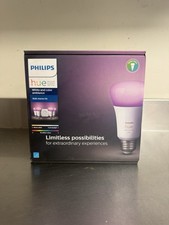 Philips Hue White and Color Ambiance Starter Kit, 4 A19 Bulbs, with Bridge