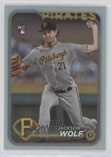 2024 Topps Series 2 Rainbow Foil Jackson Wolf #523 6k2