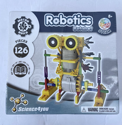 Robotics Betabot - Roboter Bauspielzeug für Kinder von 8-14 Jahren, Kit werkseitig versiegelt