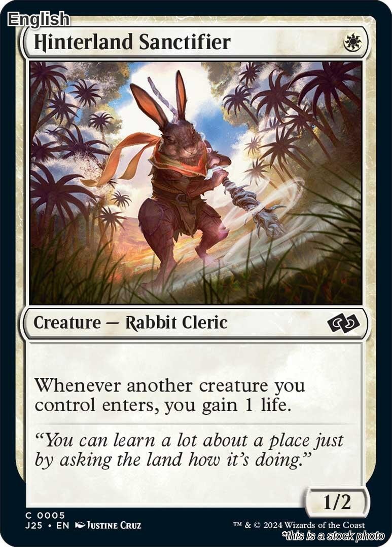 Magic Hinterland Sanctifier 5 Common Foundations Jumpstart NM
