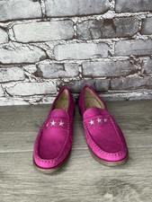MARC JOSEPH MADISON Pink Leather Penny Shoes Big Girl s Size 3.5UK/5.5M US/36EU