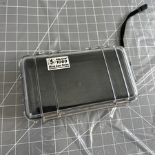 Pelican 1060 Micro Case Clear Black Waterproof Protective Gear Hard Storage Box