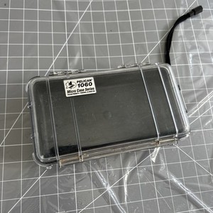 Pelican 1060 Micro Case Clear Black Waterproof Protective Gear Hard Storage Box
