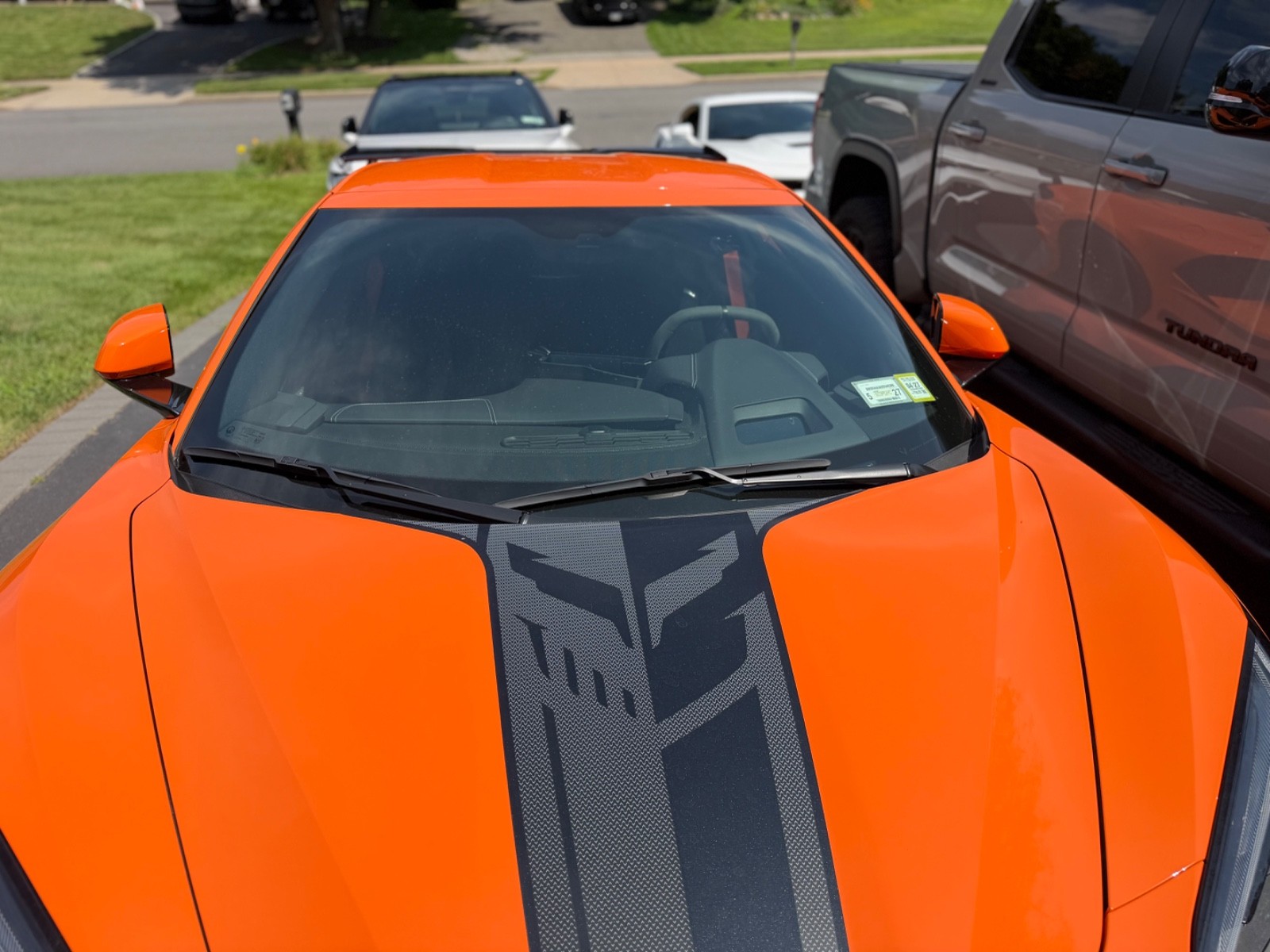 2023 Orange Chevrolet Corvette   | C8 Corvette Photo 3