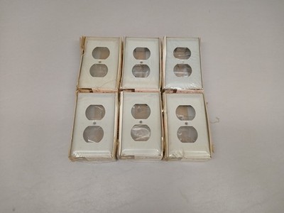 Wiremold G3043BE Duplex Receptacle Grey Faceplate New In Sealed Box Lot of 6