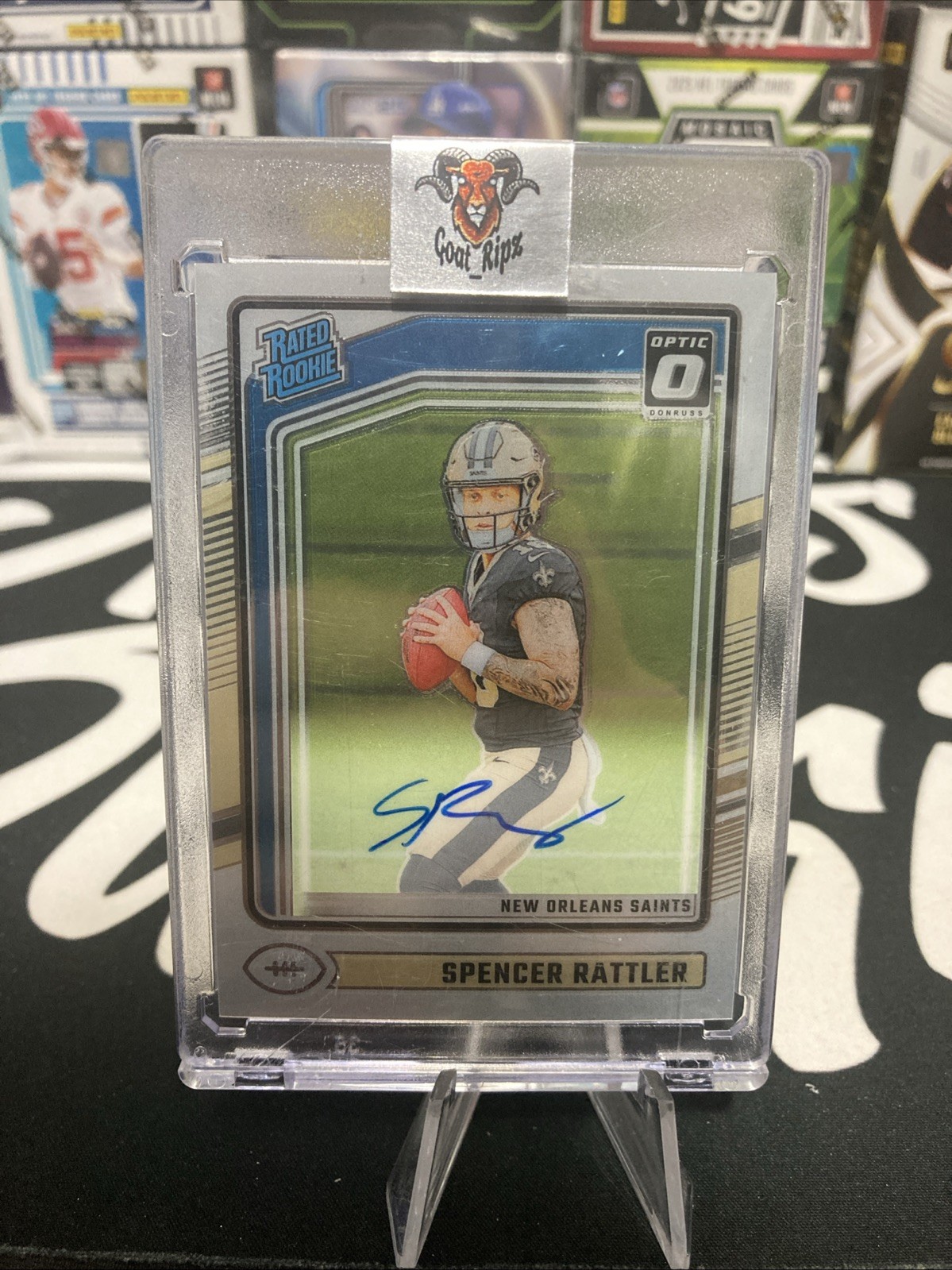 2024 Panini Donruss Optic - Rated Rookie Spencer Rattler #289 Autographs /325