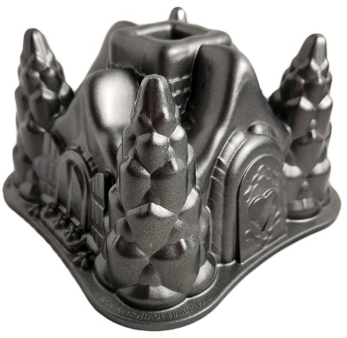 Nordic Ware FairyTale Cottage Gingerbread House Bundt Cake Pan 10 Cups Made USA - Picture 12 of 14