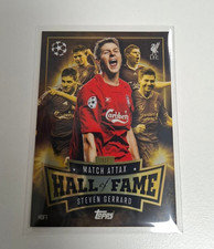 Topps Match Attax Champions League 25/26 Hall of Fame Steven Gerrard HOF1