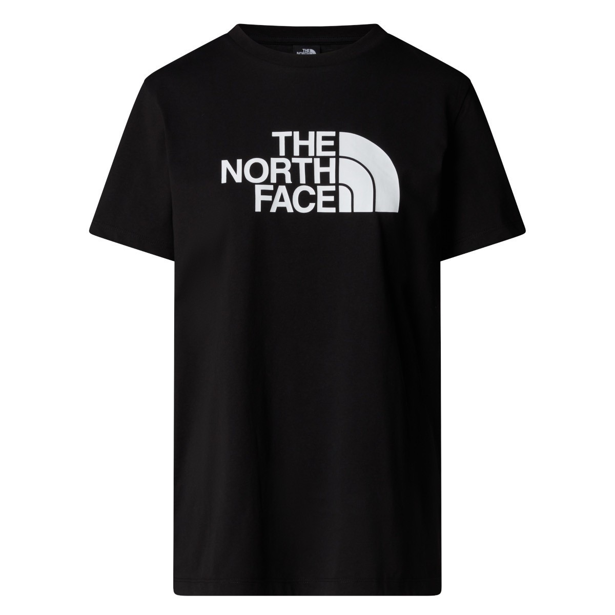 Футболка The North Face Damenkleidung NF0A8A6GJK3 с надписью SS RELAXED EASY TEE Schwarz 9190₽