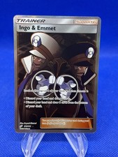Pokemon Sun & Moon Team Up Ingo & Emmet 176/181 Full Art Ultra Rare NM/LP