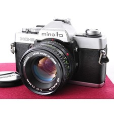 Minolta XG-7 XG-2 XG-E Film Camera Near Mint Tested MD 50mm Lens From Japan