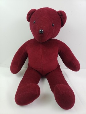 BEAR ベア 赤 red california vintage レア Vintage 1979 North American Bear Co. Red Bear Plush Designed by