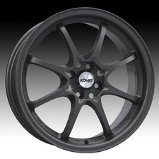 Konig He Helium Matte Black 15x6.5 4x100 40mm He65d04405 Konig He Helium Matte Black 15x6.5 4x100 40mm He65d04405