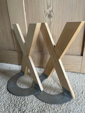 Vintage Skribent Ikea Wooden Bookends Pair 90’s