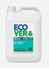 Ecover Bio Laundry Detergent CONCENTRATED Honeysuckle Jasmine 142 Washes UK 5L 4.76 per litre