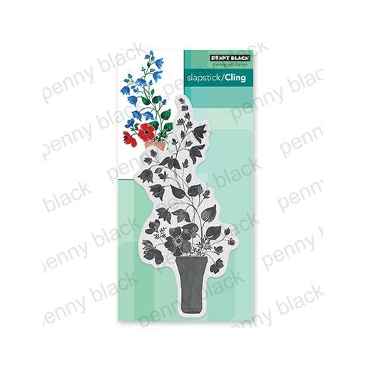 Penny Black Cling Rubber Stamps - Abundant Blooms 40-833