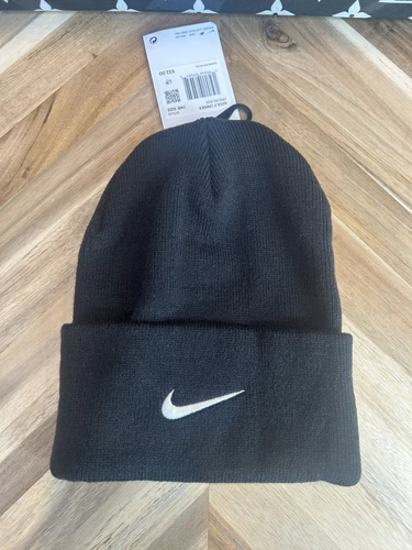 Authentique bonnet noir à manchettes Nike x Stussy sortie 2020 taille unique CV8961 011