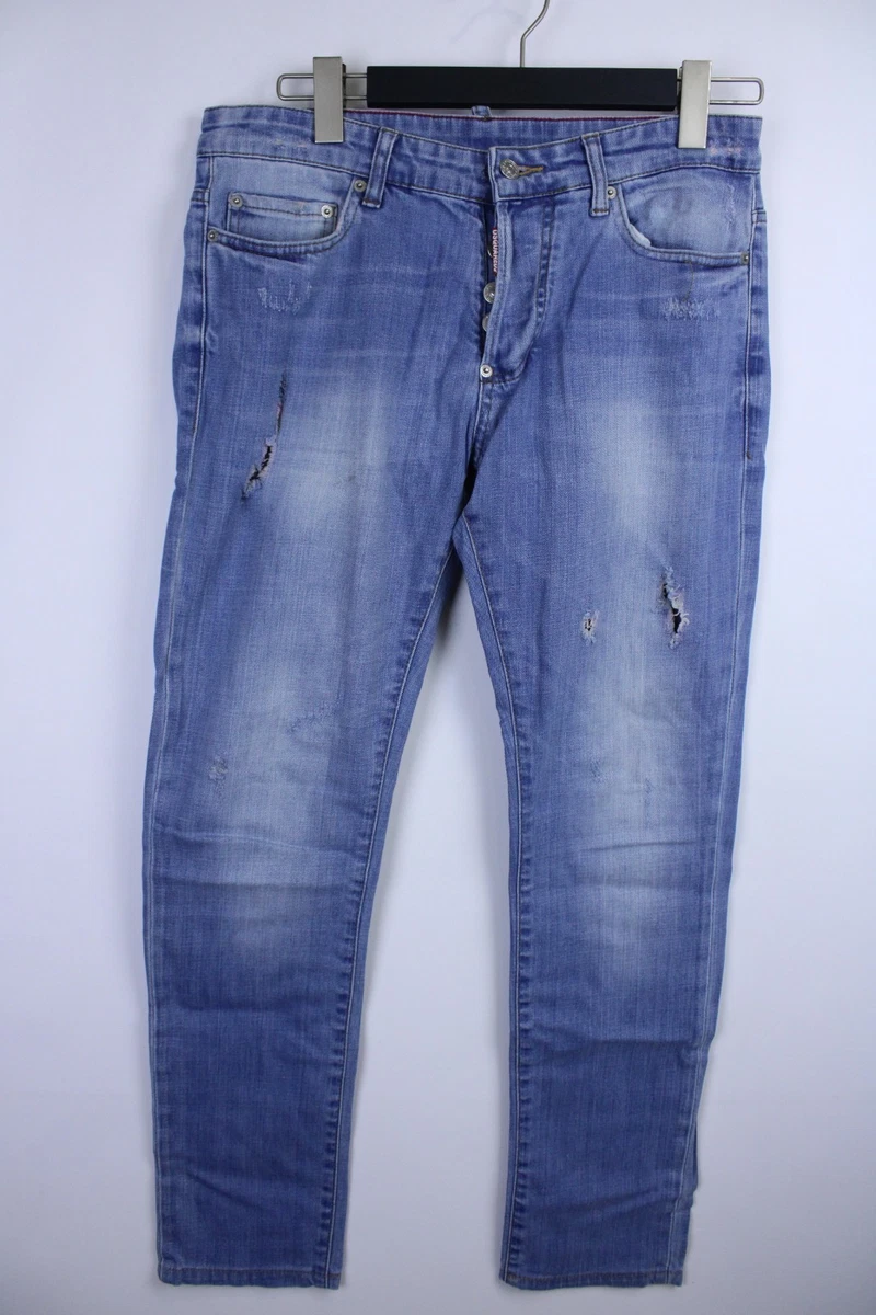 Dsquared2 Cotton Regular Jeans Men's 44 Size for sale | eBay