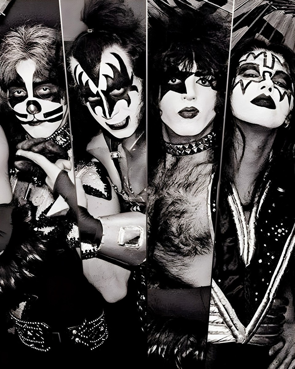 11.69X14.54 Kiss Band Poster 1976 Collage Photography | eBay