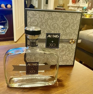 ABK6 Cognac XO Renaissance Empty Decanter & Presentation Box