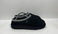 UGG Tasman II Suede Slipper SlipOn Shoes Black 1019066K Kid's Size 5 US Youth