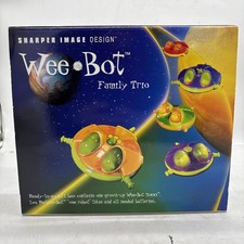 Sharper Image Design "WEE BOT Family Trio" 3 Robots W/ Wireless Translator
