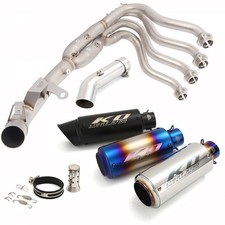 Full Exhaust System Mufflers Header Pipe For Suzuki GSXR600 GSXR750 2011-2025