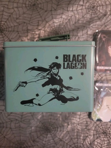 BLACK LAGOON Metal Ammo Tin & Character Coasters Set Loot Crate Anime 2017 NEW - Picture 3 of 6