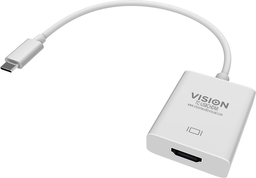 Vision TC-USB-    HDMI USB-C Bianco