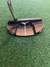 Mizuno M Craft 3 Black Ion putter. Mint w/head-cover  weight kit