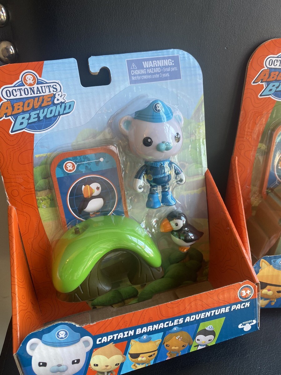 Octonauts • Above & Beyond Lot of 2 • Captain Barnacles & Kwazii