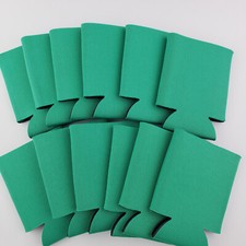 12 Green Blank Can Coozies Coolies Cozy Huggers Customizable Crafts