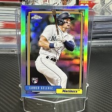 🔥 2021 Topps Update Jarred Kelenic RC 1992 Chrome Redux Refractor #TC92-17 🔥🔥