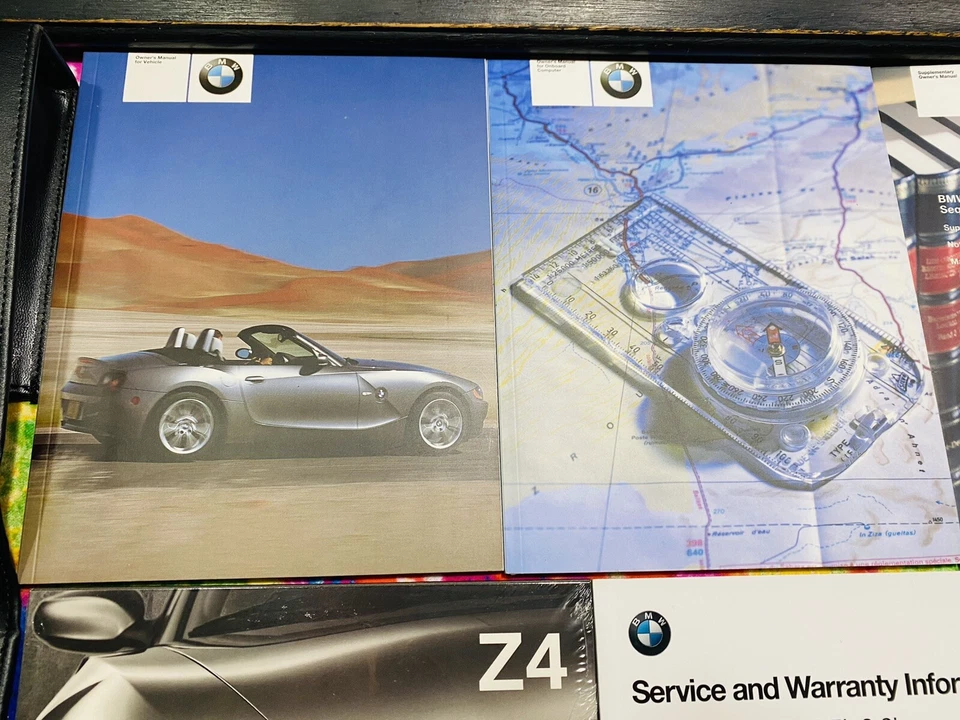 2003 BMW Z4 владельцев ручной купе родстер + SMG Supp + NAVI BK неиспользованный SRVCE (новый - Изображение 3 из 4