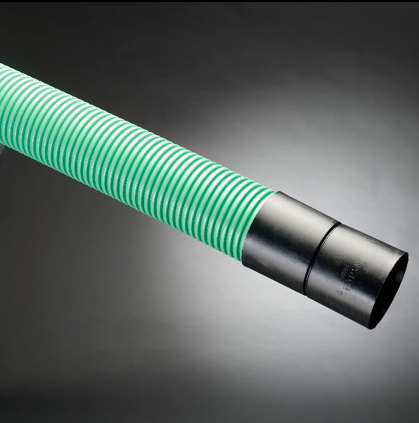Naylor 94/110mm  Twinwall Underground TV Fibre Green Ducting Pipe Length 6 Meter