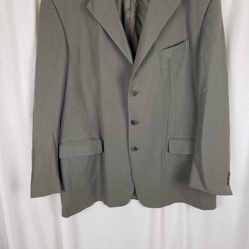 Vintage Monsieur Givenchy Wool Blazer Jacket Sportcoat Mens 48R Miltons Woven - Picture 3 of 8