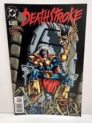 DC Comics 1995 Deathstroke #51 NM 9.4 First Appearance of Black Hawkman   Issue