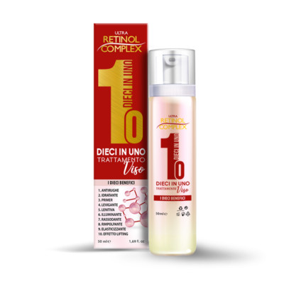 Gesichtsbehandlung 10 in Ultra 1 Retinol Complex Feuchtigkeitsspendend Anti-Falten Aufheller