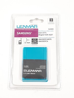 Lenmar for Samsung CLZ302 Li-Ion Replacement Battery 3.7V 2.9Wh 800mAh